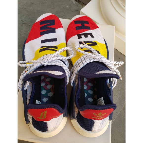 Adidas Pharrell x Billionaire Boys Club x NMD Human Race Trail 'BBC' Mens size12 - Picture 6 of 14